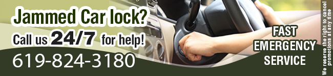 Jammed Car Lock? Call Locksmith El Cajon